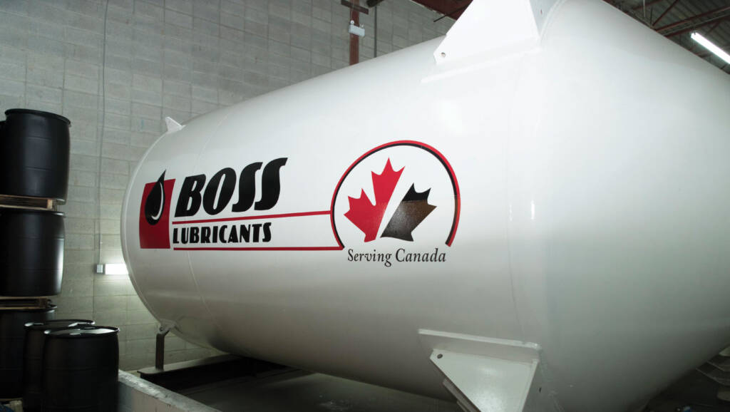 Boss Lubricants Bullet Tank