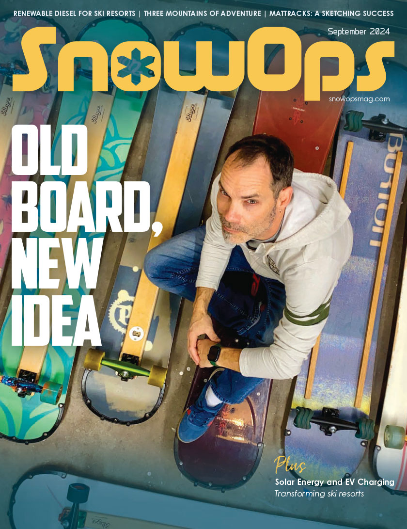 September 2024 cover of SnowOps Magazine